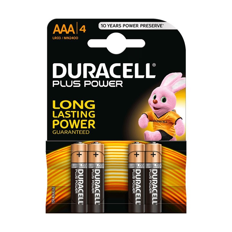 DURACELL - BATTERIE PLUS POWER AAA