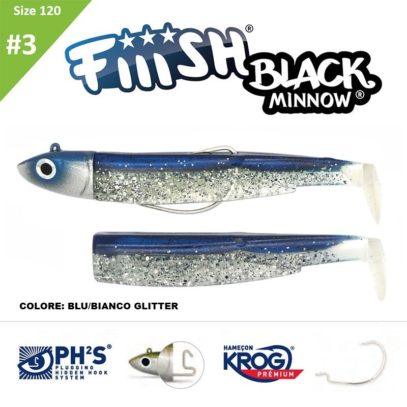 Fiiish Black Minnow Combo Barracuda Tour Off Shore