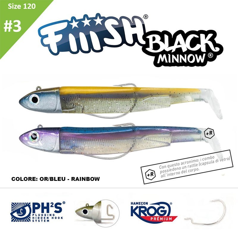 Fiiish Black Minnow Double Combo Off Shore