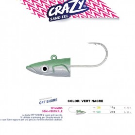 Teste di ricambio Fiiish Crazy Sand Eel