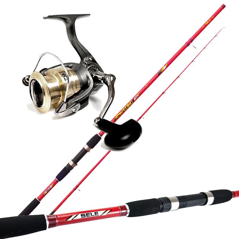 Combo Seppia + Daiwa Crossfire