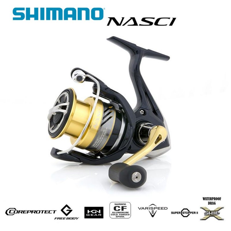 Shimano Nasci FB Spinning Reel - Novità 2017