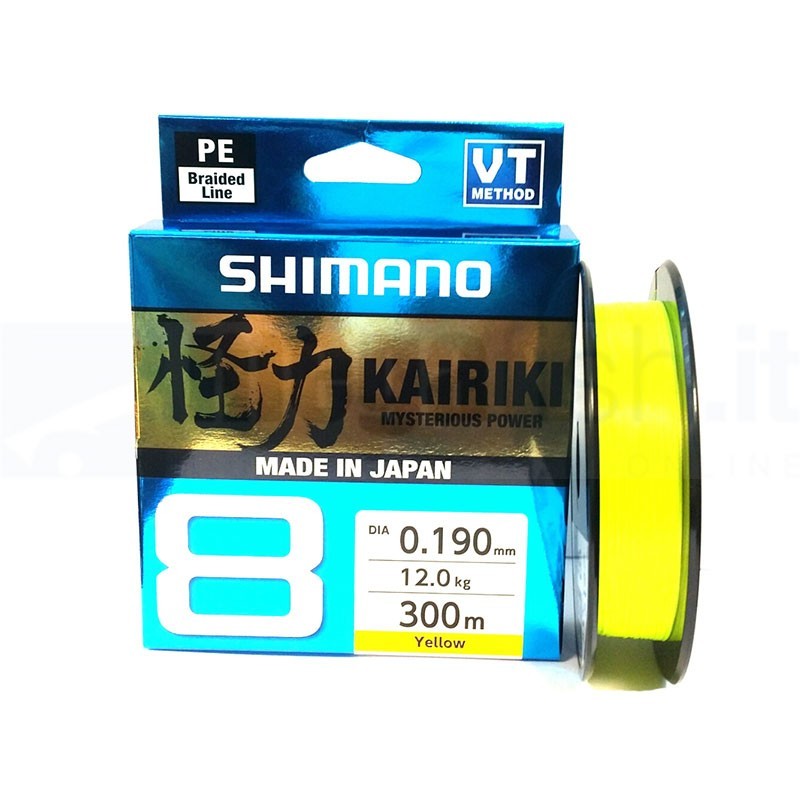SHIMANO - Kairiki 8 Giallo