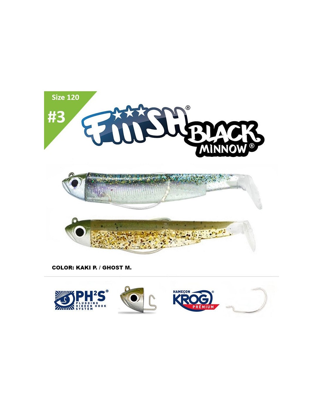 BLACK MINNOW-AMO FIIISH KROG PREMIUM N°1