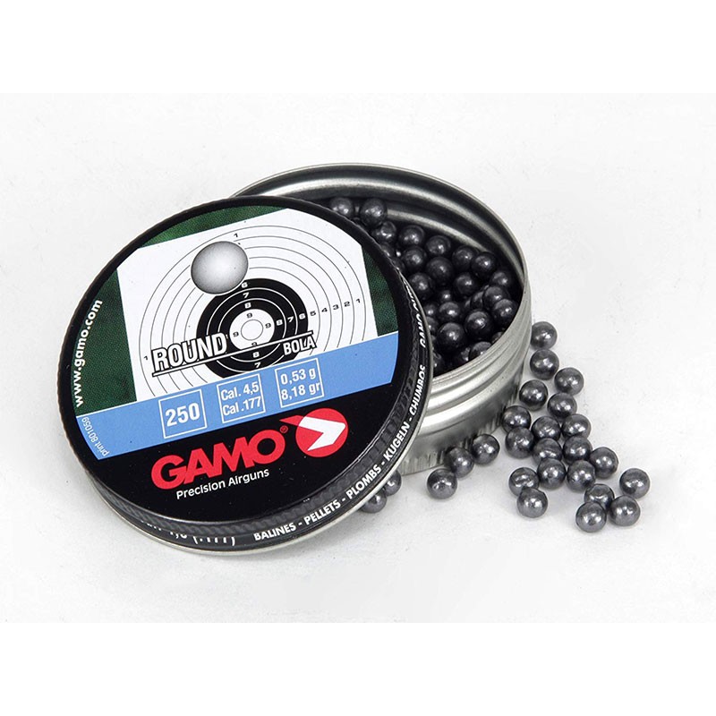 GAMO PELLETS ROUND BOLA CAL. 4.5