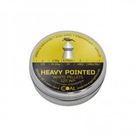 COAL HEAVY POINTED 125 WP CAL. 6.35