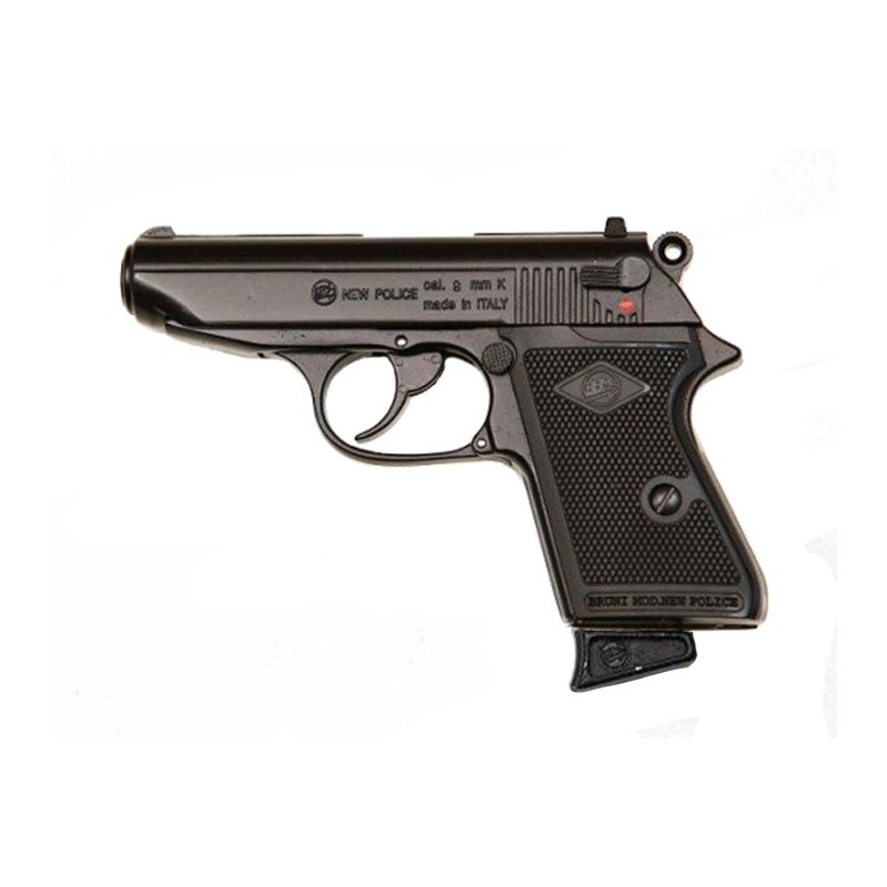 PISTOLA A SLAVE BRUNI NEW POLICE CALIBRO 9 BLACK