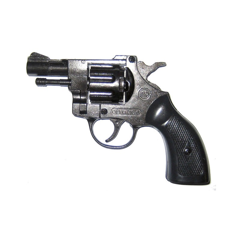 PISTOLA A SALVE BRUNI REVOLVER OLIMPYC CALIBRO 6 BLACK