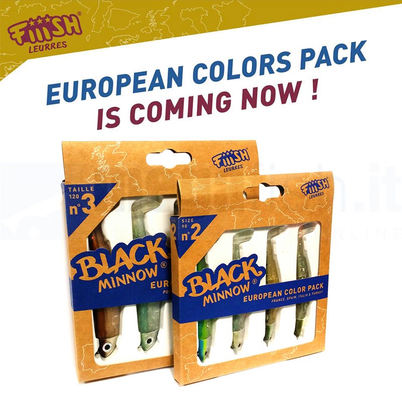 FIIISH BLACK MINNOW EUROPEAN COLOR PACK 2019 N.2