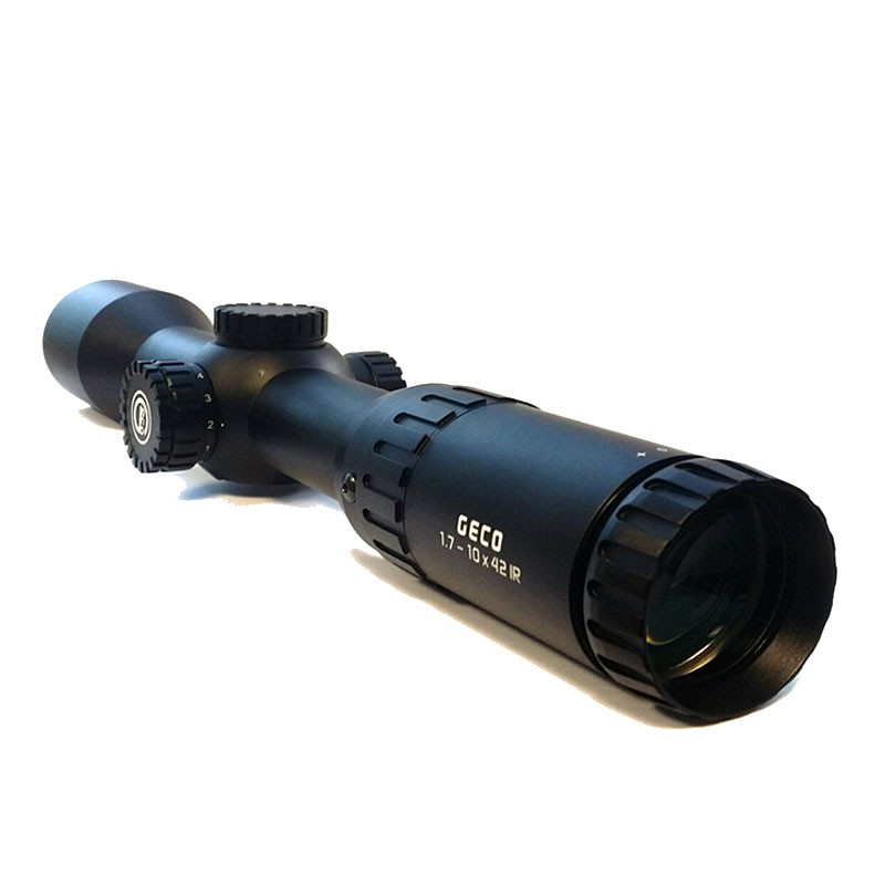 GECO RIFLE SCOPE 1.7-10X42 IR