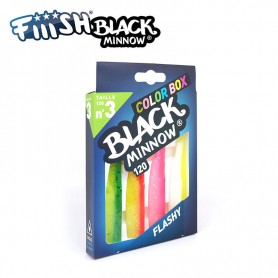FIIISH BLACK MINNOW 120 N.3 COLOR BOX FLASHY