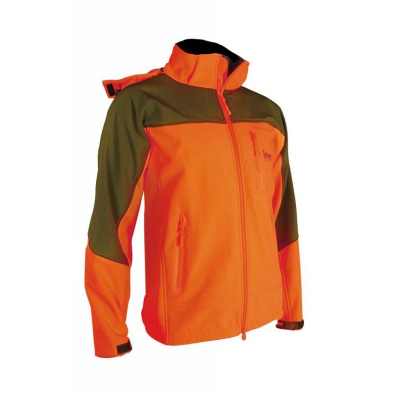 SAFARI GIACCA SOFTSHELL ORANGE ART. SG01