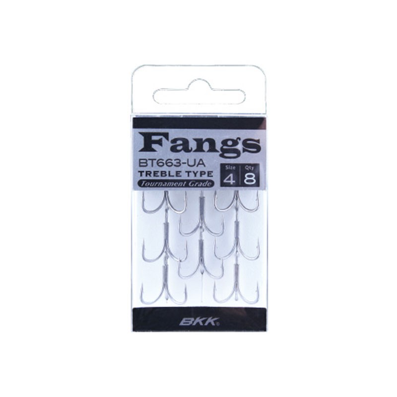 BKK FANGS BT663-UA TREBLE HOOK