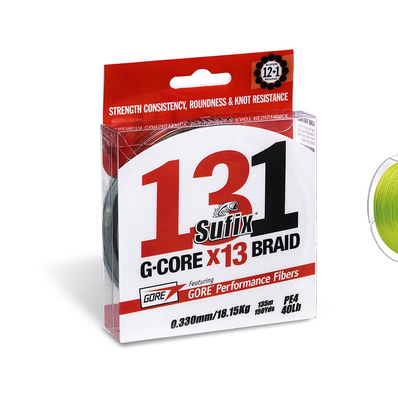 SUFIX 131 G-CORE x13 BRAID 300MT