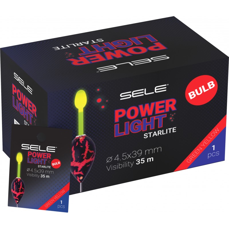 SELE POWER LIGHT STARLITE MM 4.5X37 BULBO SINGOLO