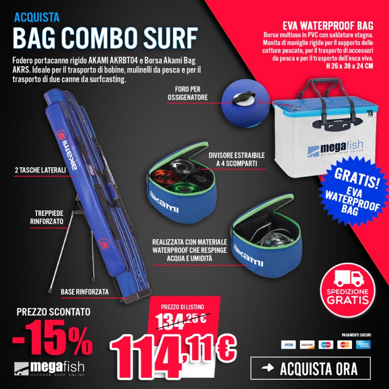 BAG AKAMI AKRBT04 COMBO SURF