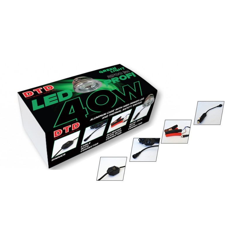 DTD Lampada DTD LED PROFI 40W GREEN | MegaFish Store