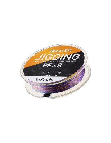 GOSEN ANSWER JIGGING 8 BRAID 300 MT