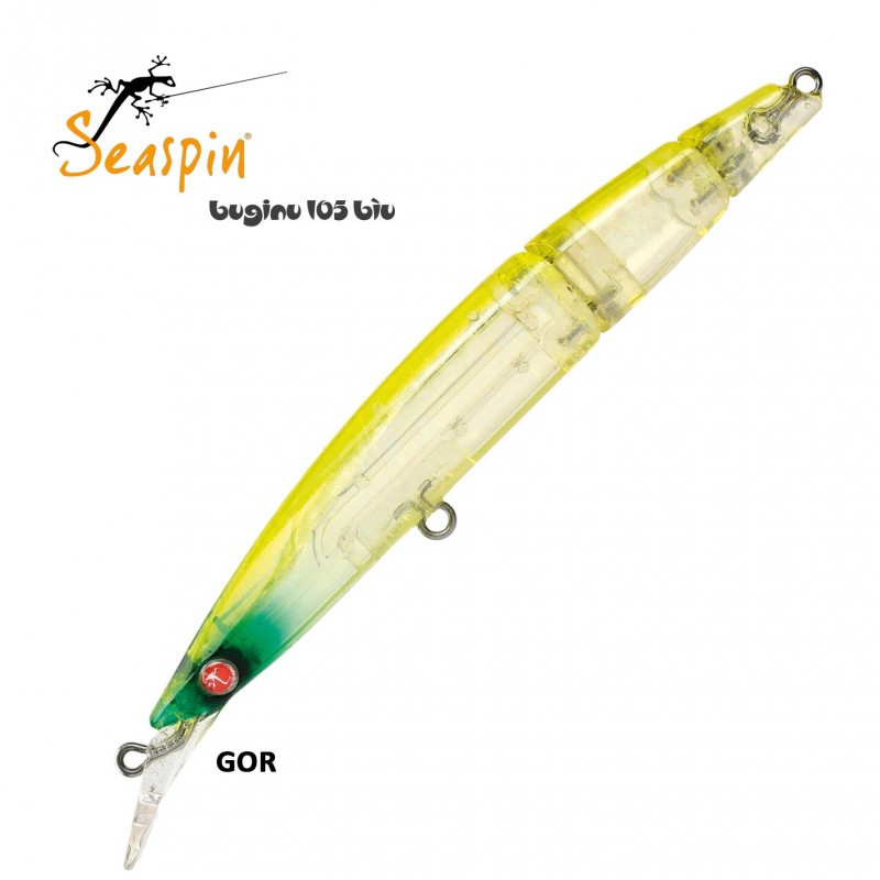 Buginu 105 Biu, Artificiali Hard Lures Seaspin