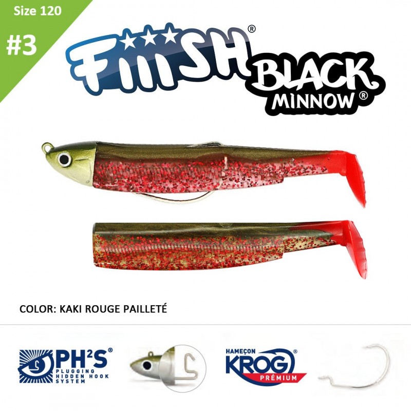 Fiiish Black Minnow Combo Shallow