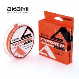 Monofilo Akami Tapered Surf Line Orange