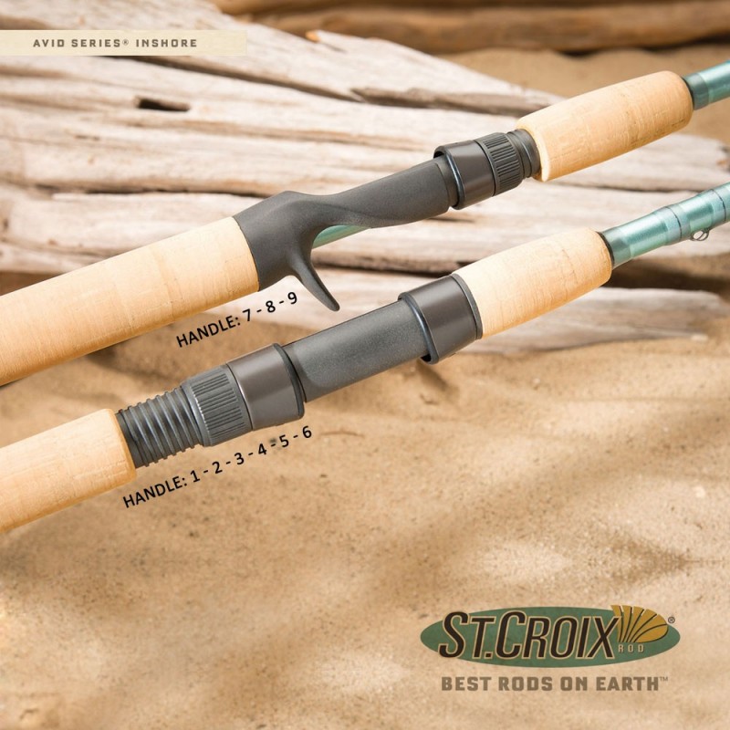 St. Croix Avid Inshore Spinning Rods