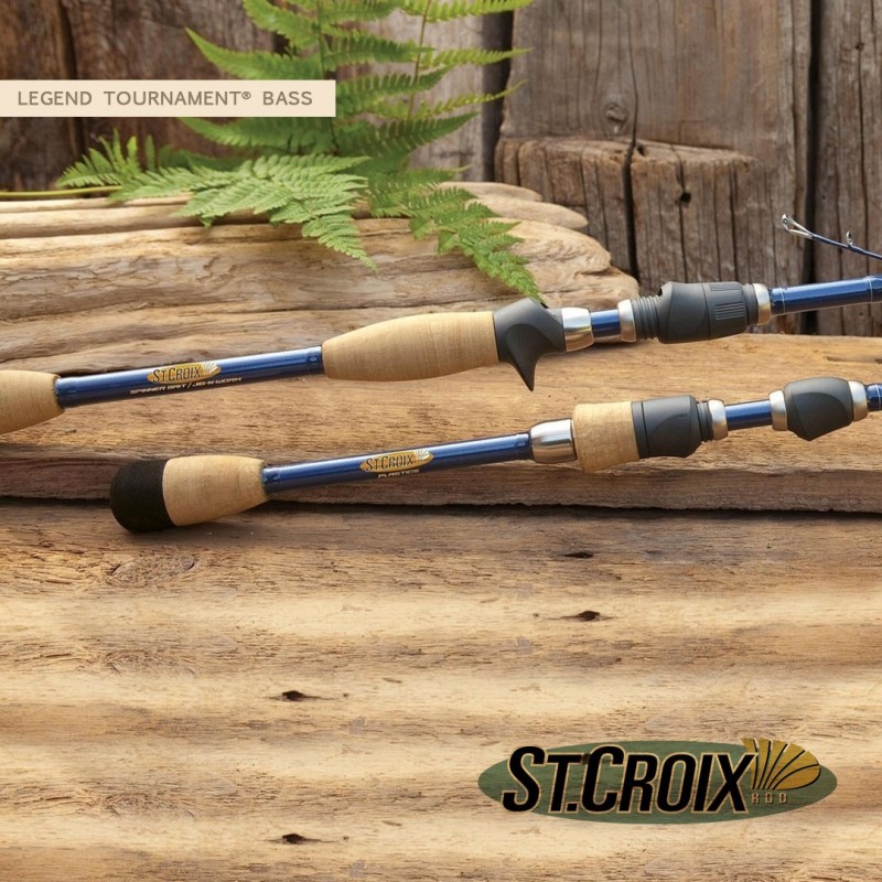 St. Croix Legend Tournament Bass Spinning Rod - Megafish Shop online