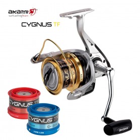  	Mulinello da surfacasting Akami Cygnus TF - Novità 2017 Reels Akami