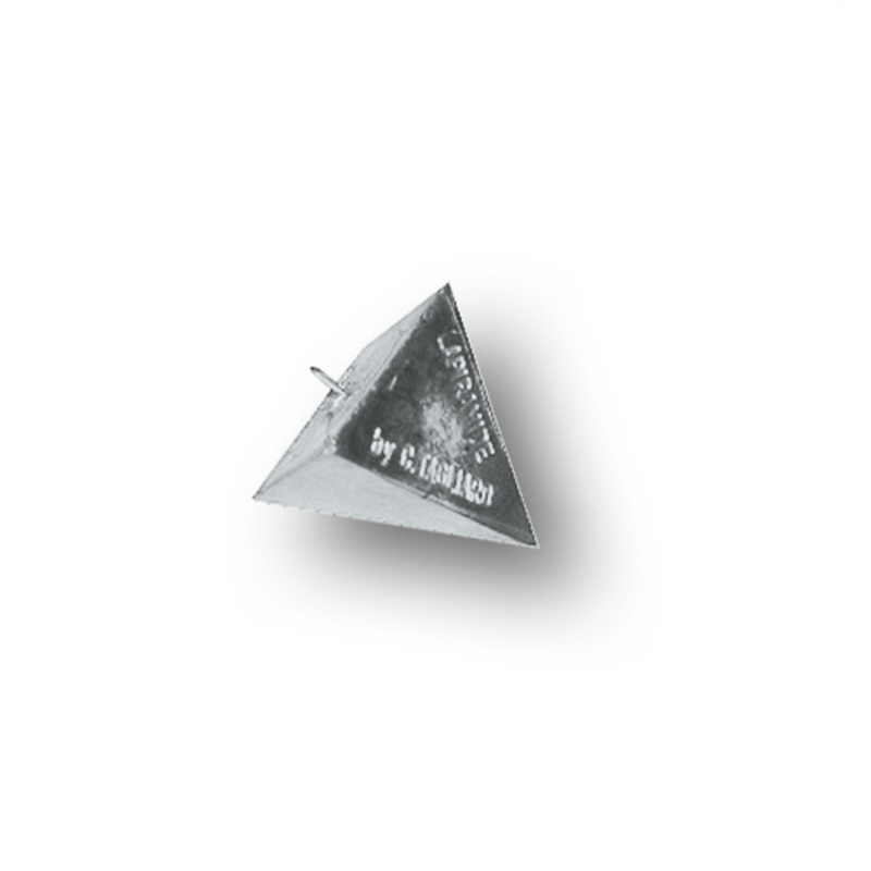 LA PIRAMIDE ANELLO INOX