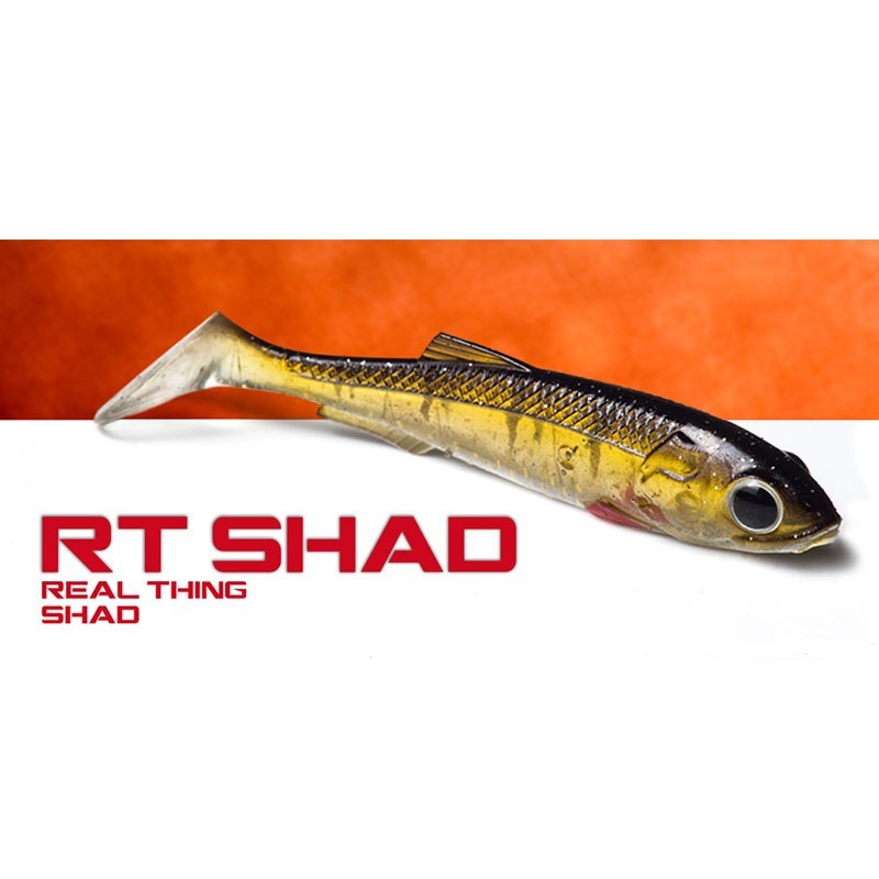 Molix RT Shad 3.5″ - Soft Swimbait Black Bass