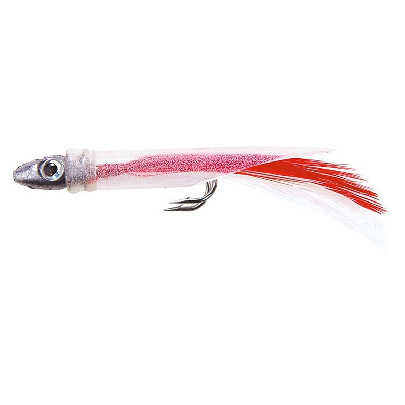 Lead Jig RED/WHITE - SELE